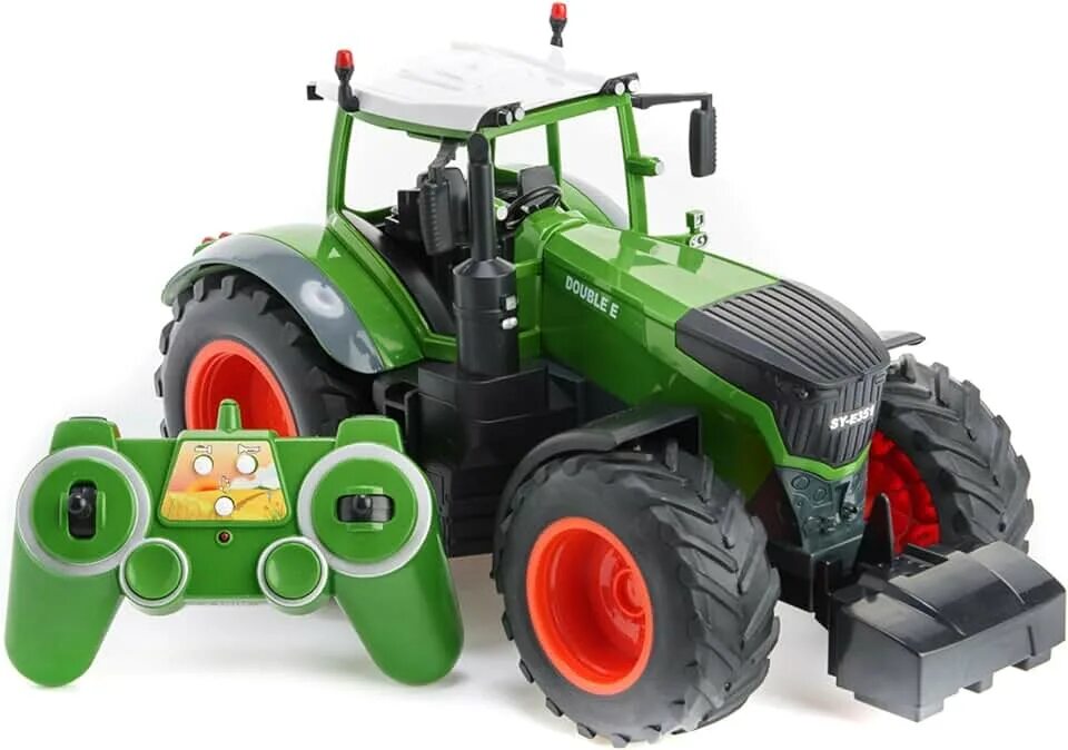 Double toy. Трактор на радиоуправлении big Farm. Радиоуправляемый трактор Bruder. Amazon трактор. Игрушка мини трактор.