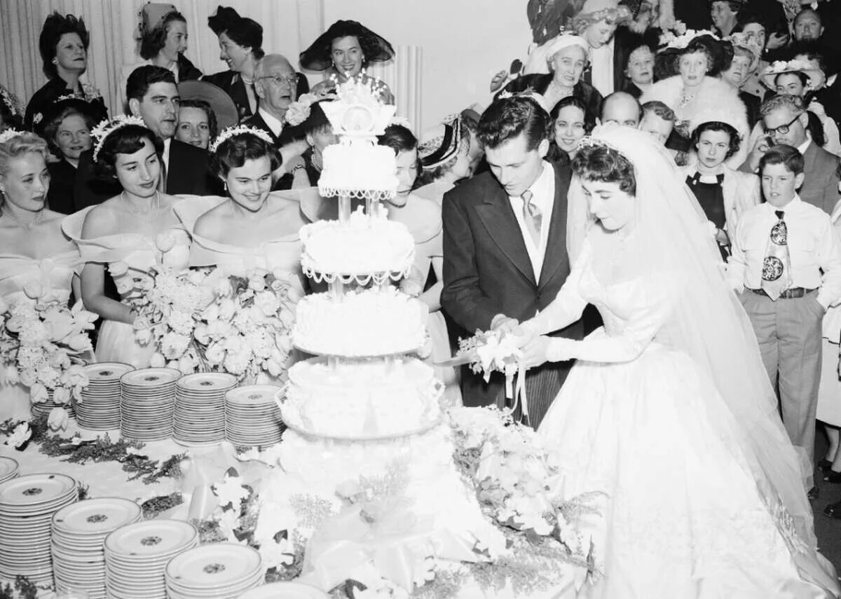 Элизабет Тейлор 1950. Организация свадьбы на 25 человек wedding elizabeth