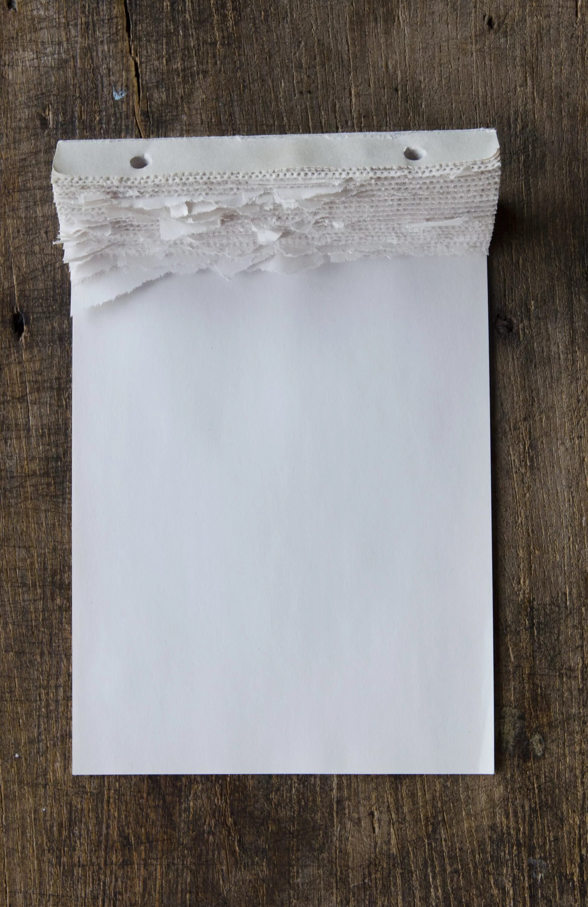 Paper empty