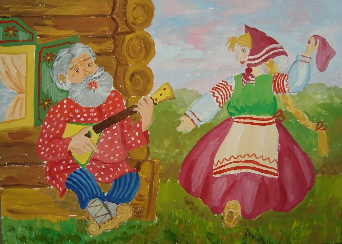 Картины на русскую народную тему