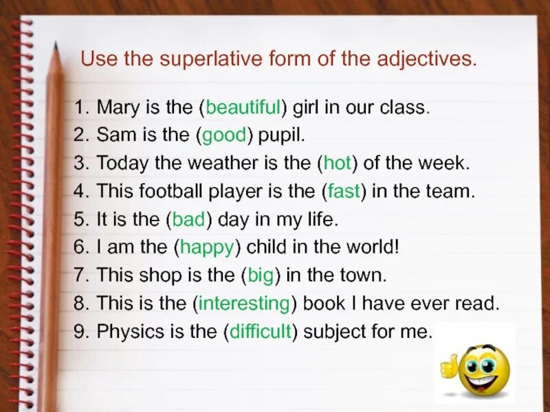 Fill in however whenever. Lead me to the Water(). Key Words: 8a Sunny Days. Berry s. "the Lost order". The Superlative form is.