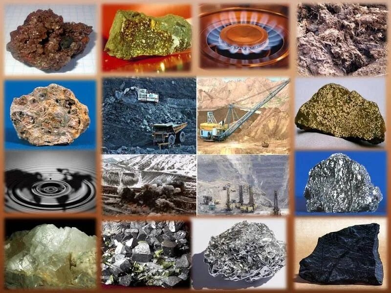 20 полезных ископаемых