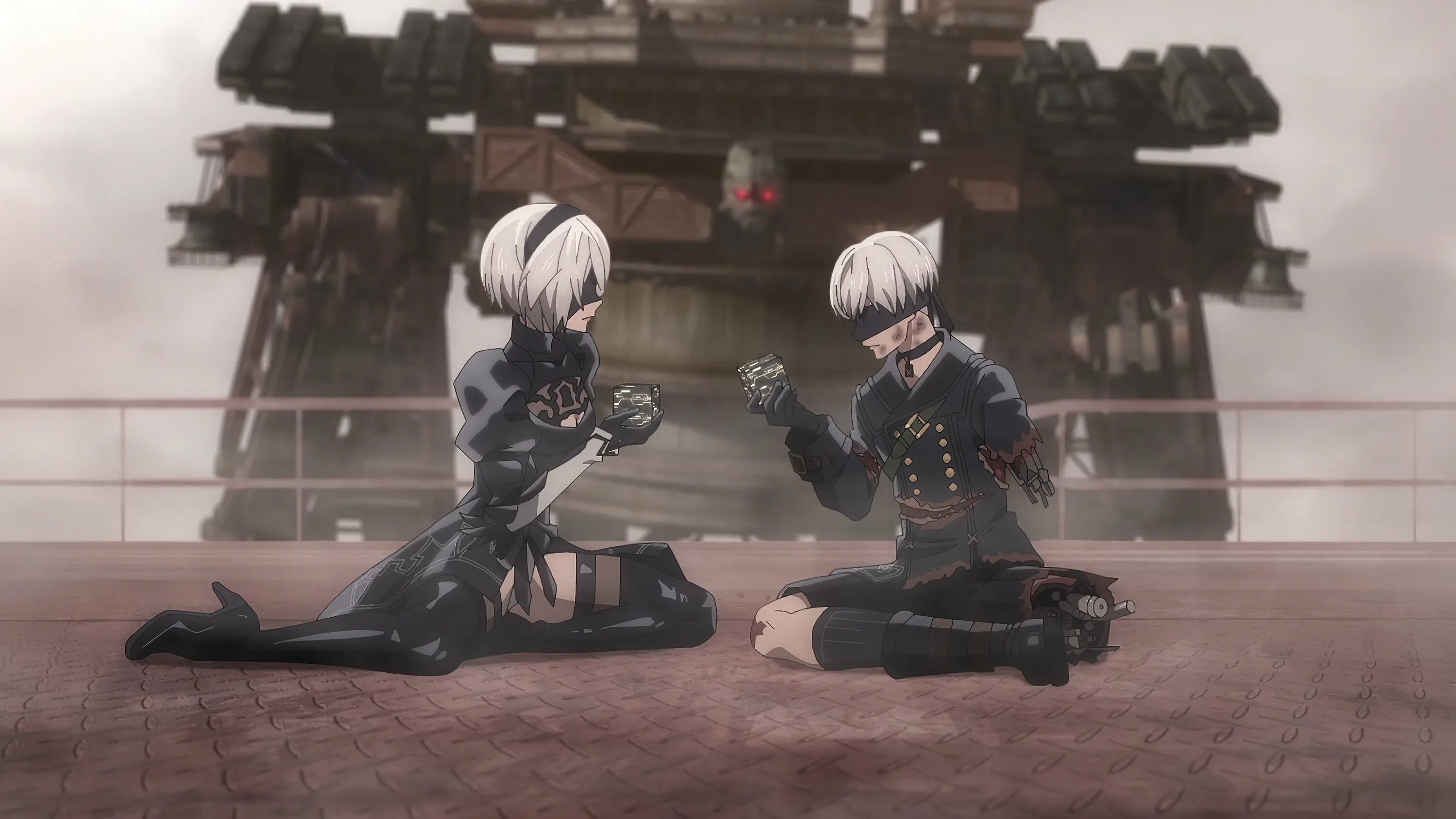 Играл в NieR: Automata? Смотри - сама 2B YoRHa в моей постели