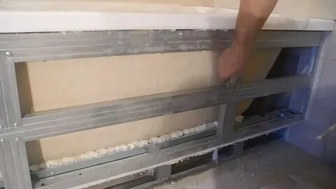 Гипсокартон под ванну