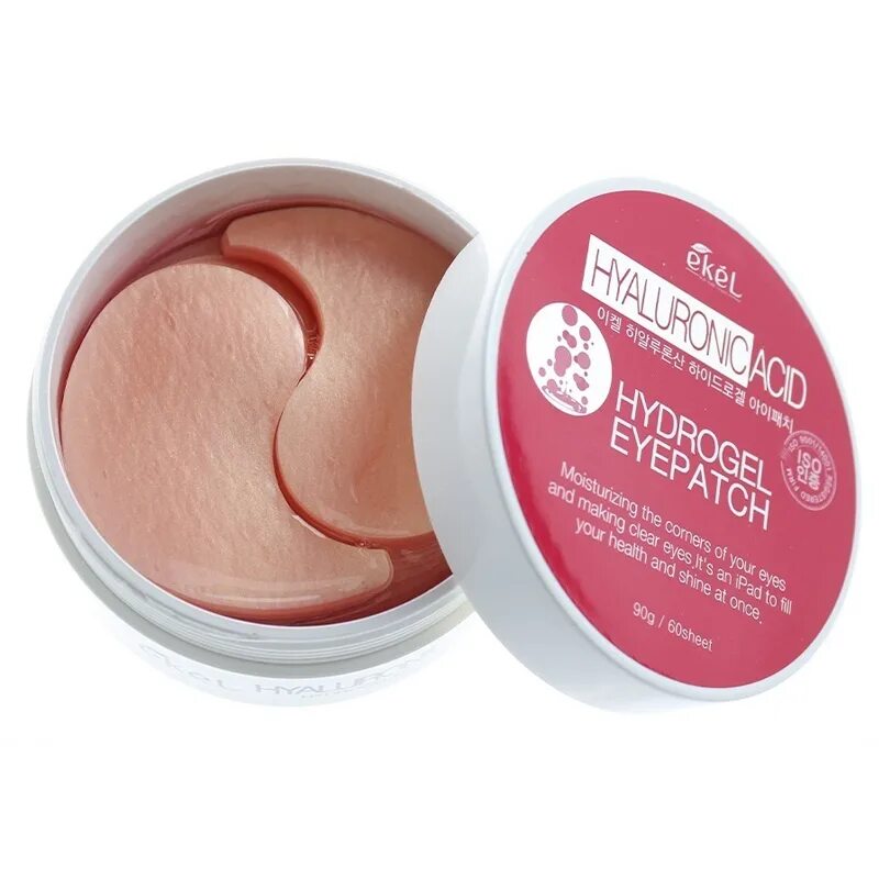 Патчи с кислотами. Ekel hyaluronic acid hydrogel eye patch. ekel патчи для глаз с гиалуроновой кислотой - eye patch hyaluronic acid, 60шт. гидрогелевые патчи для глаз гиалурон hyaluronic acid hydrogel eye patch, 60 шт. патчи с гиалуроновой кислотой 60 шт.