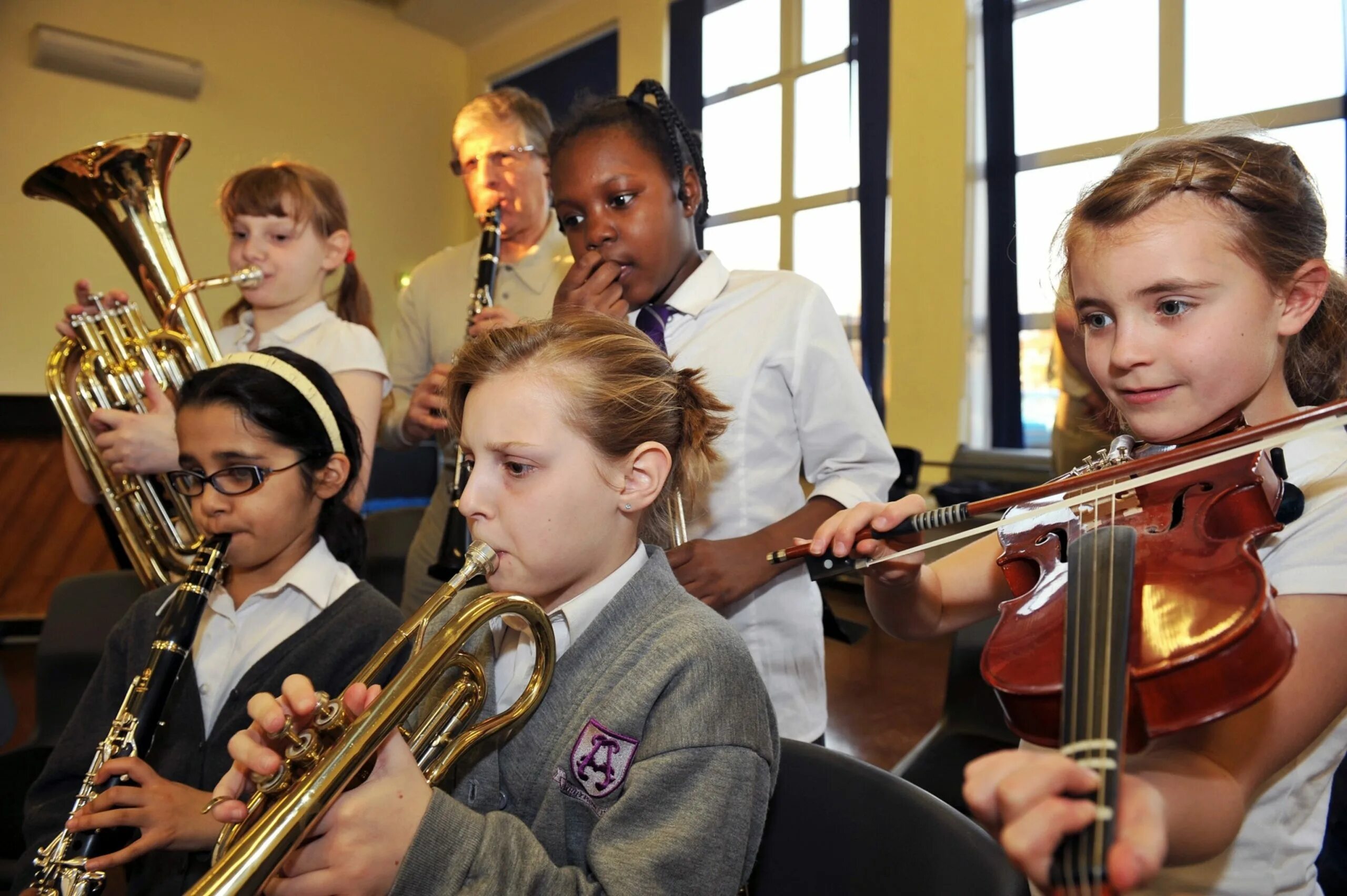 Learning to play a musical instrument