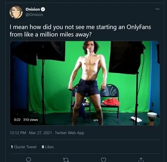 Slideshow onision nudes.