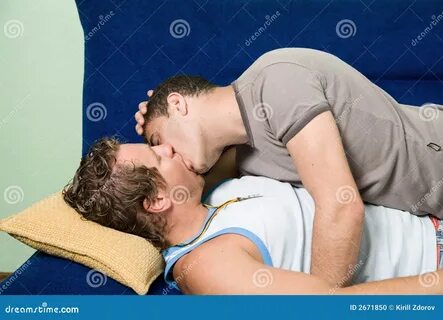 Image of young, homosexual, touching - 2671850.