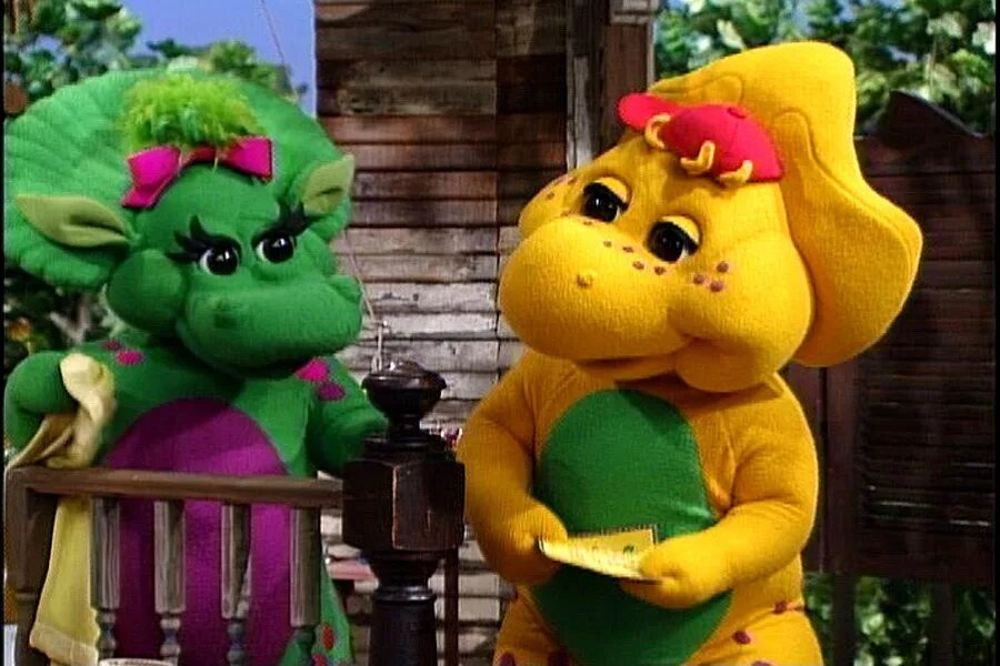 Барни и друзья. Barney and friends. Barney the Dinosaur. Приключения динозаврика Барни 1998.