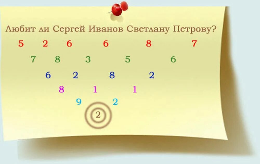 Гадание по строчкам