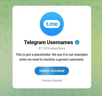 T username