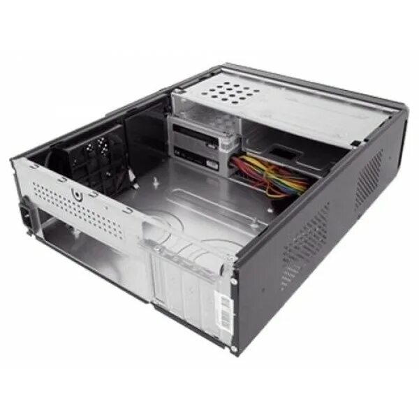 Корпус ATX без блока питания, черный, серебристый б/у в ассортименте