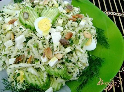 Рецепт салата пекинская капуста с брынзой