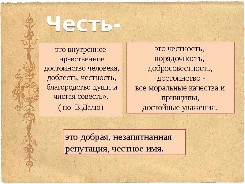 Честь это. Честь это определение. Определение слова честь. Честь и благородство. Смысл слова честность