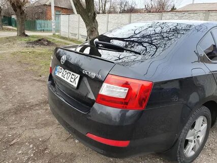 Спойлер на октавию