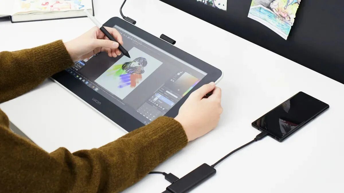 Wacom tablet by Natanael on Dribbble