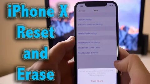 X reset