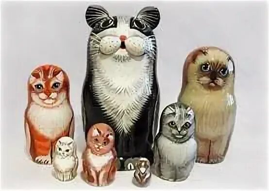 Кошка матрешка стих оригинал