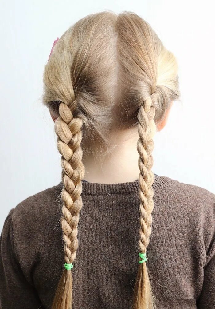 Как сделать две косы. 2 французские косы дракончики. Прическа 2 косички. Как сделать две косы. Французские косы.