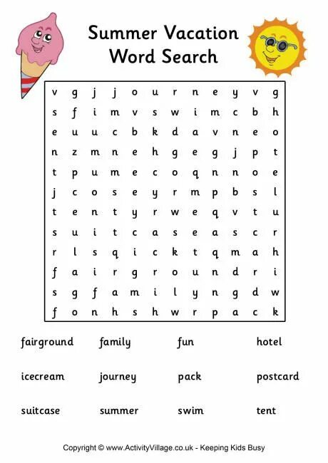 Activity searching
