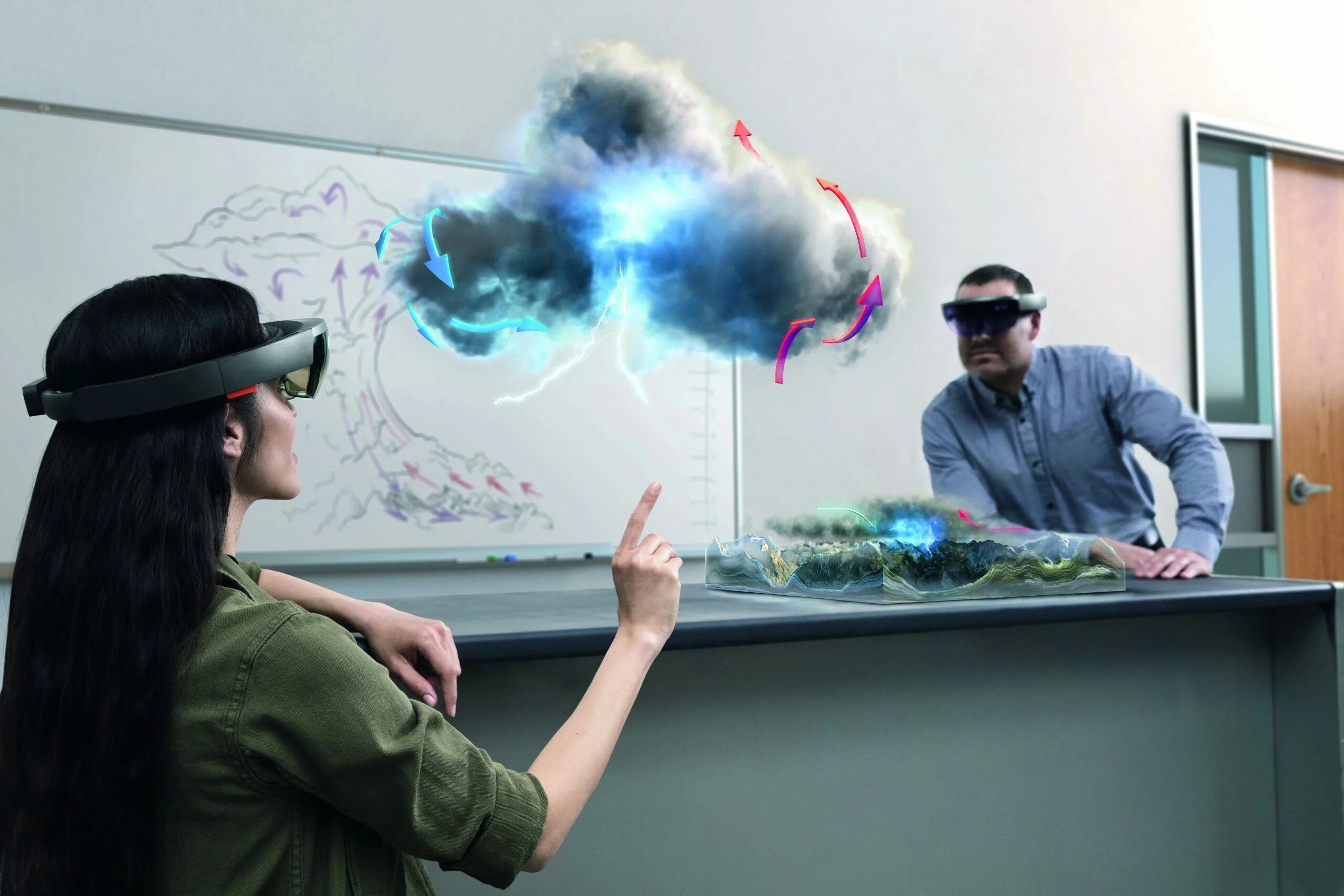 Познавательной реальностью. HOLOLENS 1. Рональд Азума дополненная реальность. Дополненная и смешанная реальность. VR В образовании.