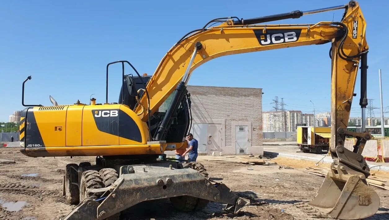 JCB js160w. Экскаватор JCB 160w. JCB 160 колесный. Полноповоротный экскаватор JCB 160. Экскаватор jcb 160