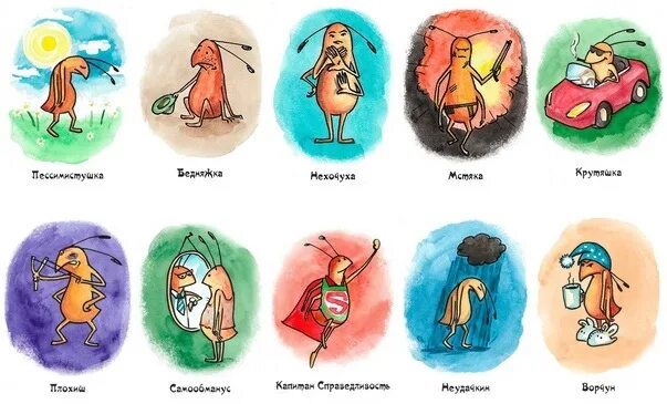 Карта тараканов