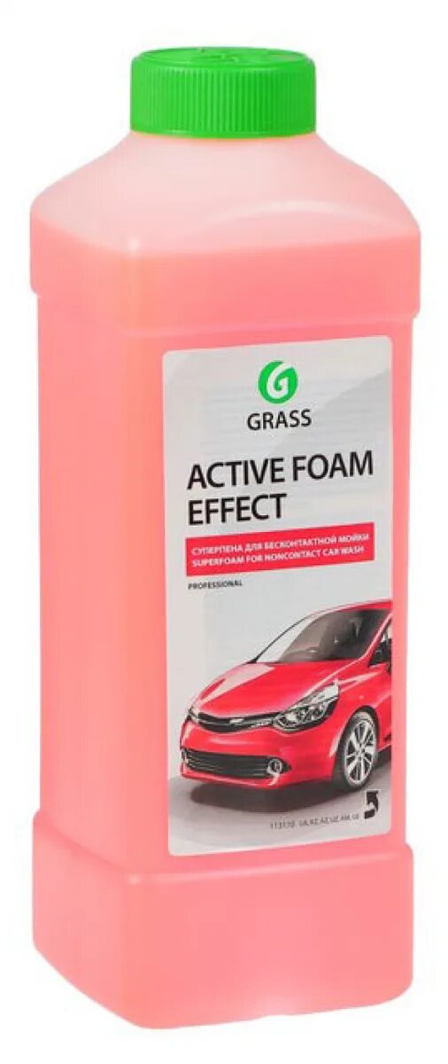 Активная пена "Active Foam Effect" (канистра 1 л) 113110. Активная пена "Active Foam Effect" (канистра 6 кг) 113111. Активная пена "Active Foam Red" 1л. Автошампунь для бесконтактной мойки grass Active Foam Effect 6кг. Гели купить в пензе