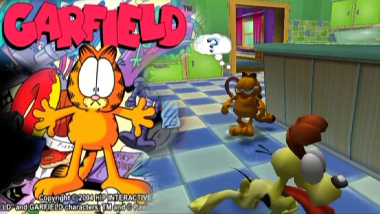 Garfield 2 игра. Гарфилд игра 2004. Garfield игра 2004 2. Garfield 2 ps2. Играй гарфилд