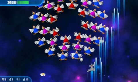Как называется игра где курицы стреляют