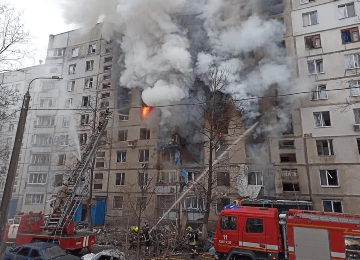 Крушение здания. Салтовка обстрел. Ситуация в Харькове.