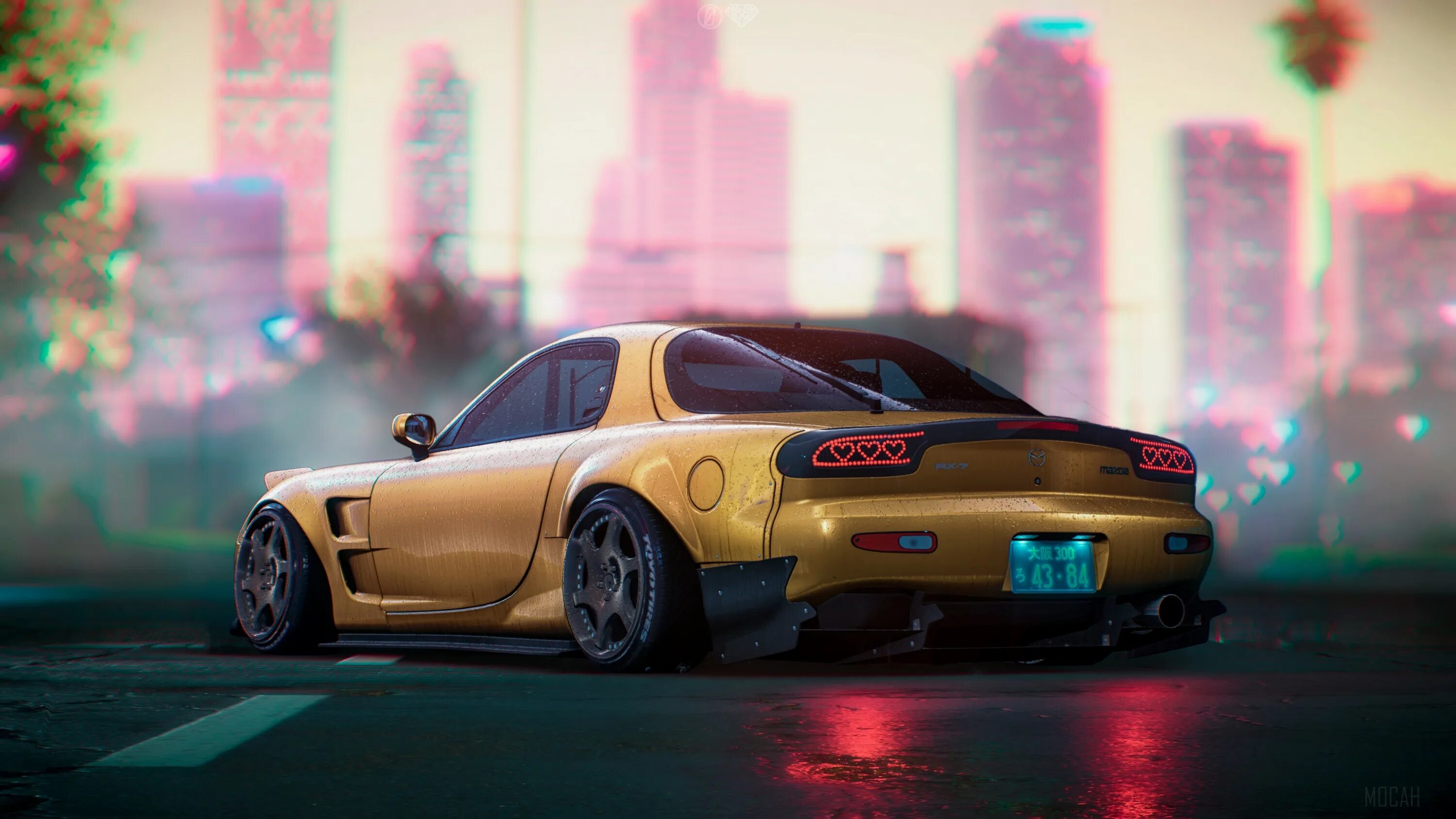 Тачки арты. Mazda rx7 FD. Mazda RX-7 fd3s. Mazda rx7 JDM. Mazda RX 7 NFS 2015.