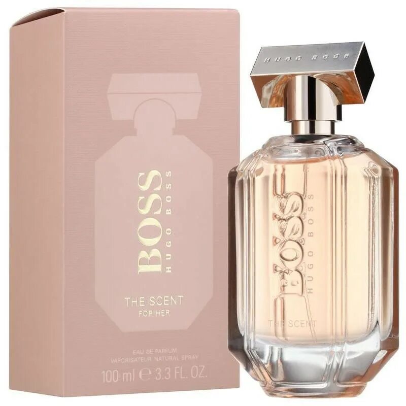 Описание отзывы 0. Hugo Boss the Scent for her 100 ml. Hugo Boss the Scent for her (100 мл.). Hugo Boss the Scent for her Eau de Parfum. Hugo Boss Boss the Scent, 100 ml.