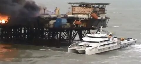 Поджог каспийского моря