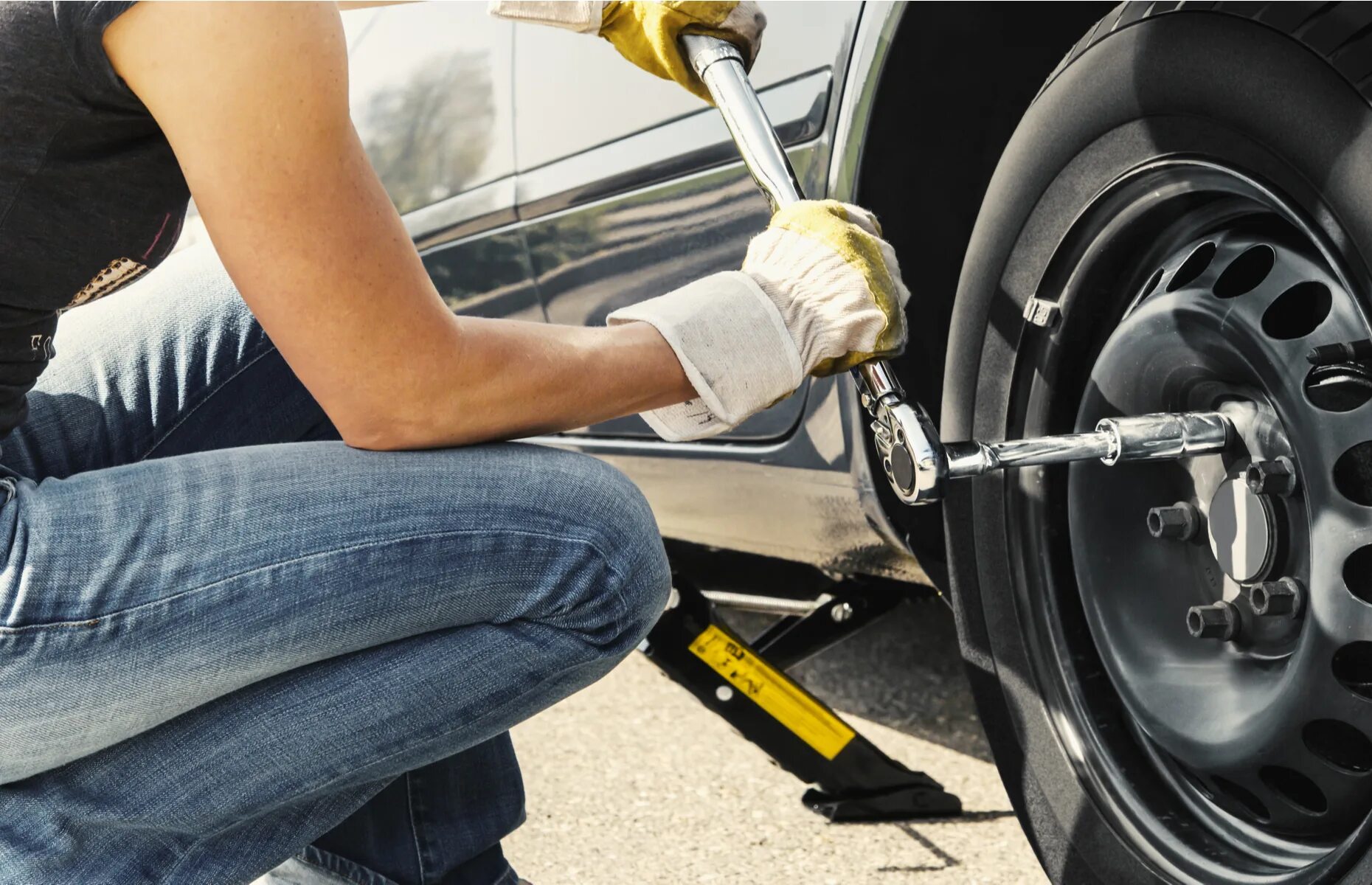 Flat tyre repair near me