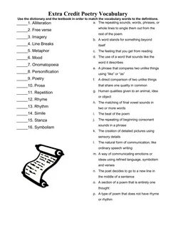 Vocabulary quiz