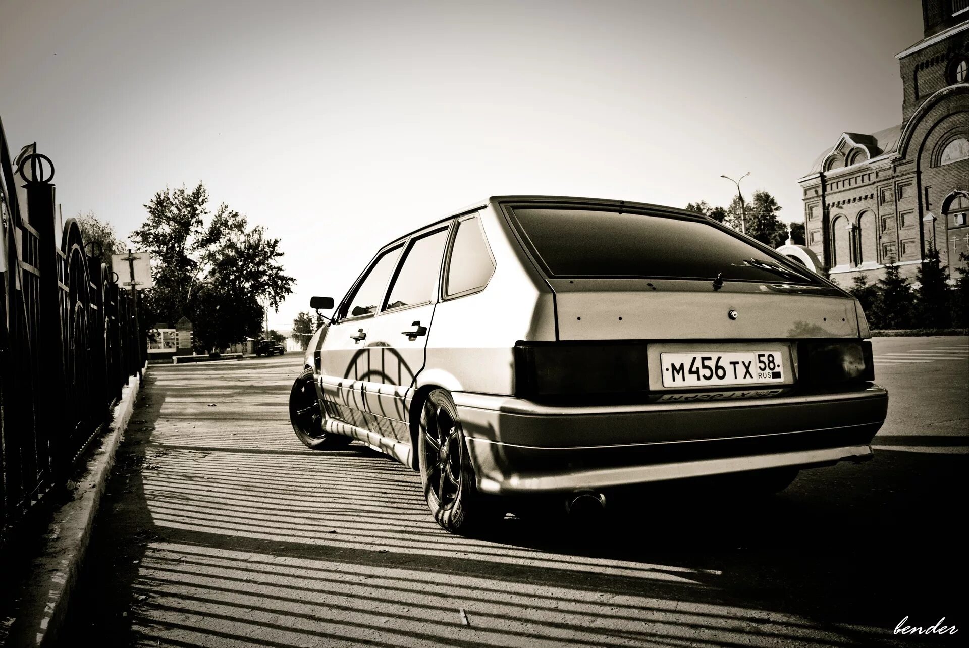 60.Фотосет, можно сказать ночной ) - Lada 2114, 1,5 л, 2005 года фотография DRIV