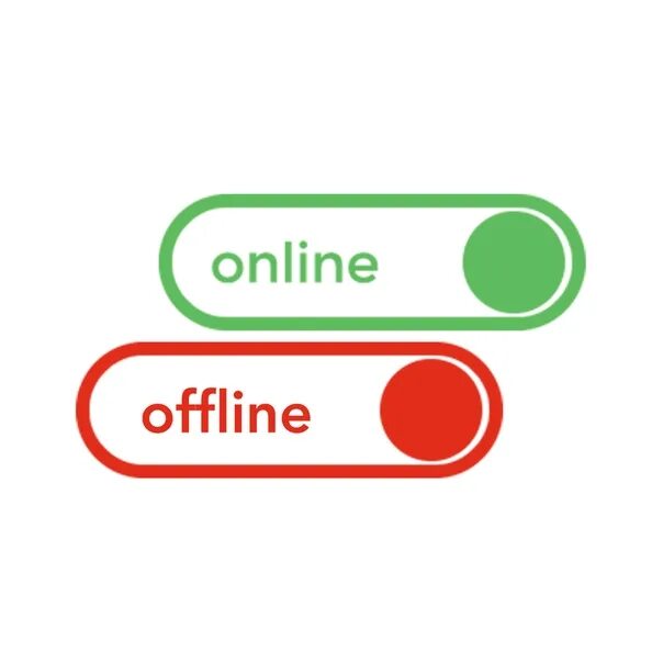 Значок офлайн. Offline auth