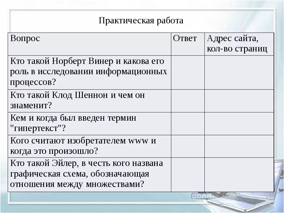 Проекты 11 класс интернет. Практическая работа поиск информации. Поиск информации в сети интернет практическая работа. Практическая работа по информатике поиск информации в интернете. Практичная работа по информатике поиск информации в сети интернет.