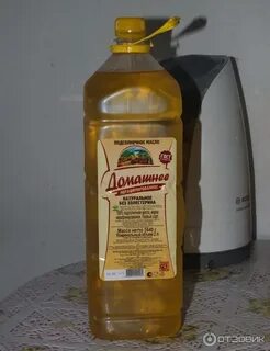 Домашний растительным маслом