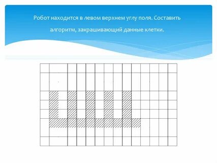 Робот находится