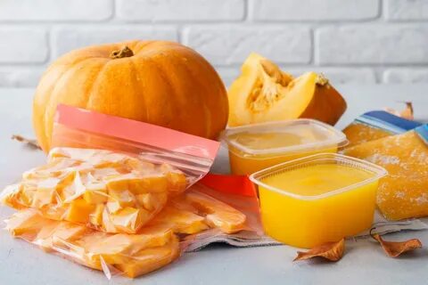 Можно ли заморозить пюре тыквы
