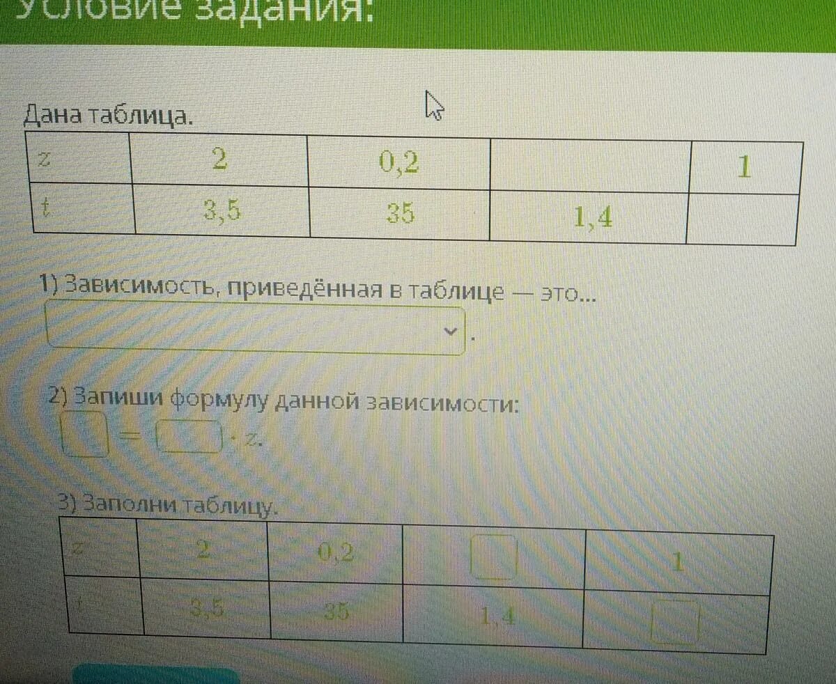 Приведены в табл 3. Запиши формулу данной зависимости. Зависимость приведённая в таблице это.