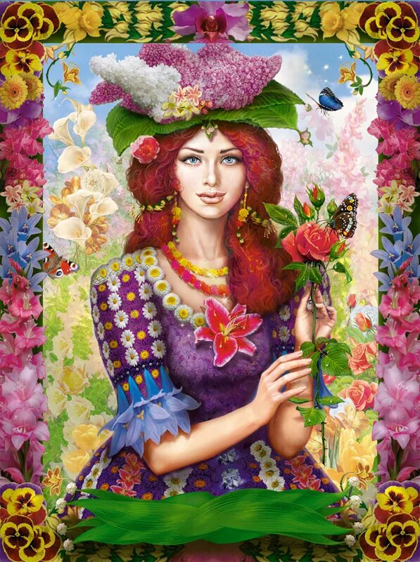 царевна цветов. богиня осени. каменный цветок бажова. царевна цветов. кокошник хозяйки медной горы.