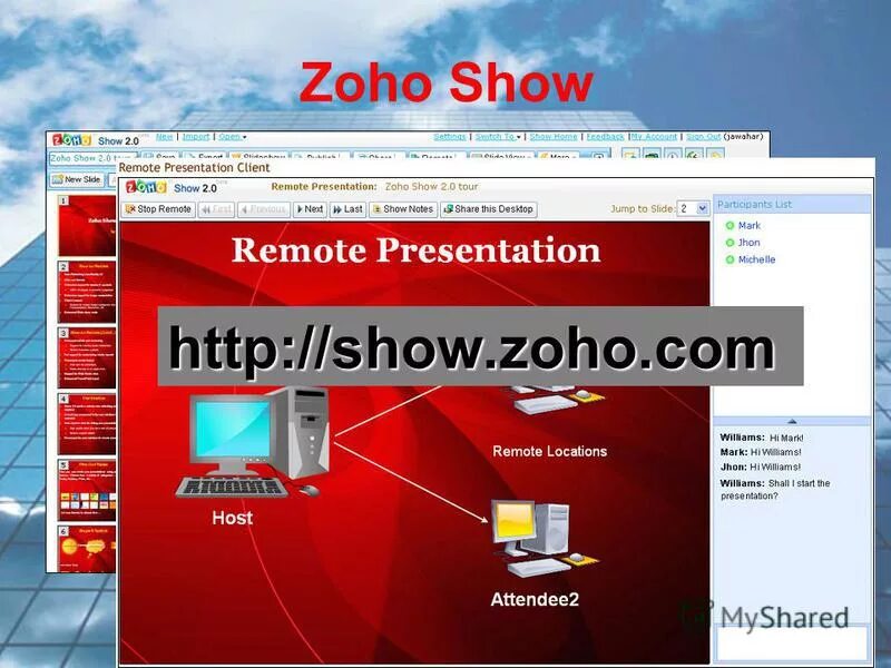 Zoho show