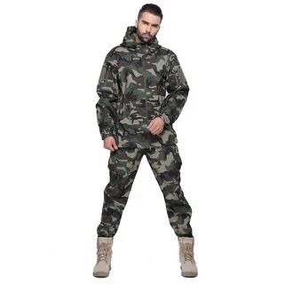 Флисовый костюм камуфляж