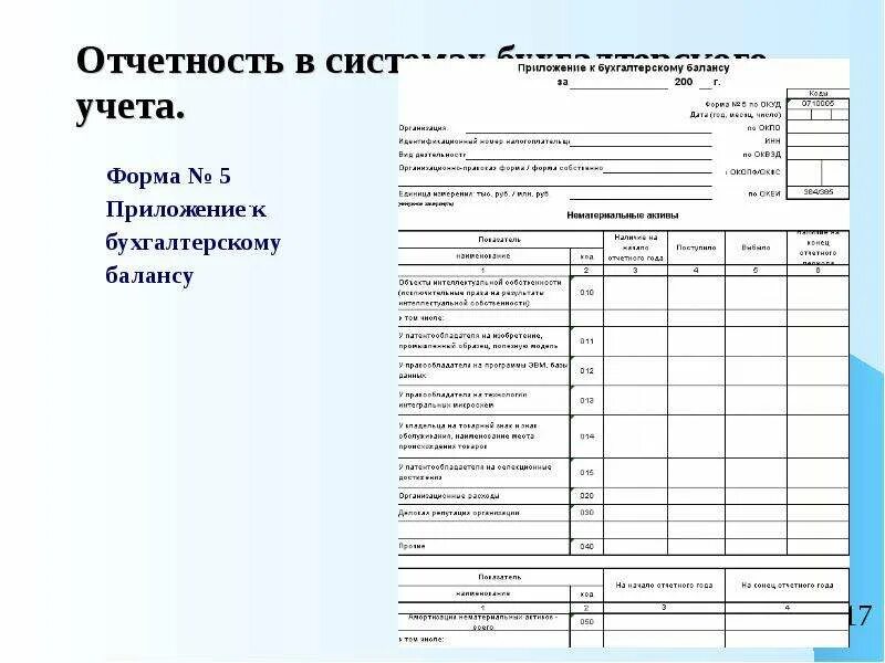 Бухгалтерская отчетность в налоговую какие формы. Приложения к бухгалтерскому балансу (форма №5). Форма номер 5 бухгалтерской отчетности. Бух баланс форма 5. Форма номер 5 бухгалтерской отчетности таблица.