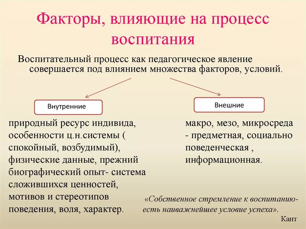 Основные факторы воспитания. Факторы влияющие на воспитание. Факторы влияющие на процесс воспитания. Факторы воспитательного процесса. Факторы воспитания в педагогике.