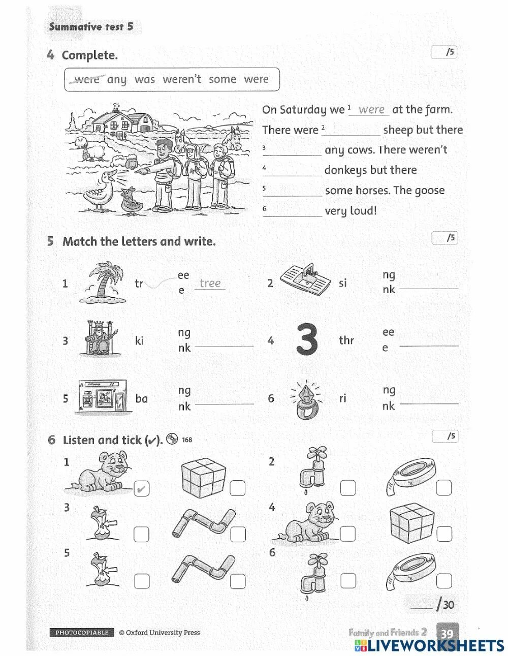 6 tests pdf