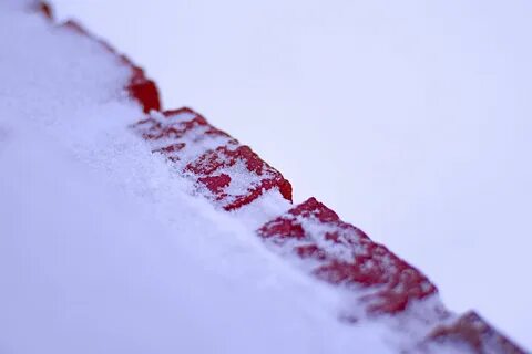 Red snow